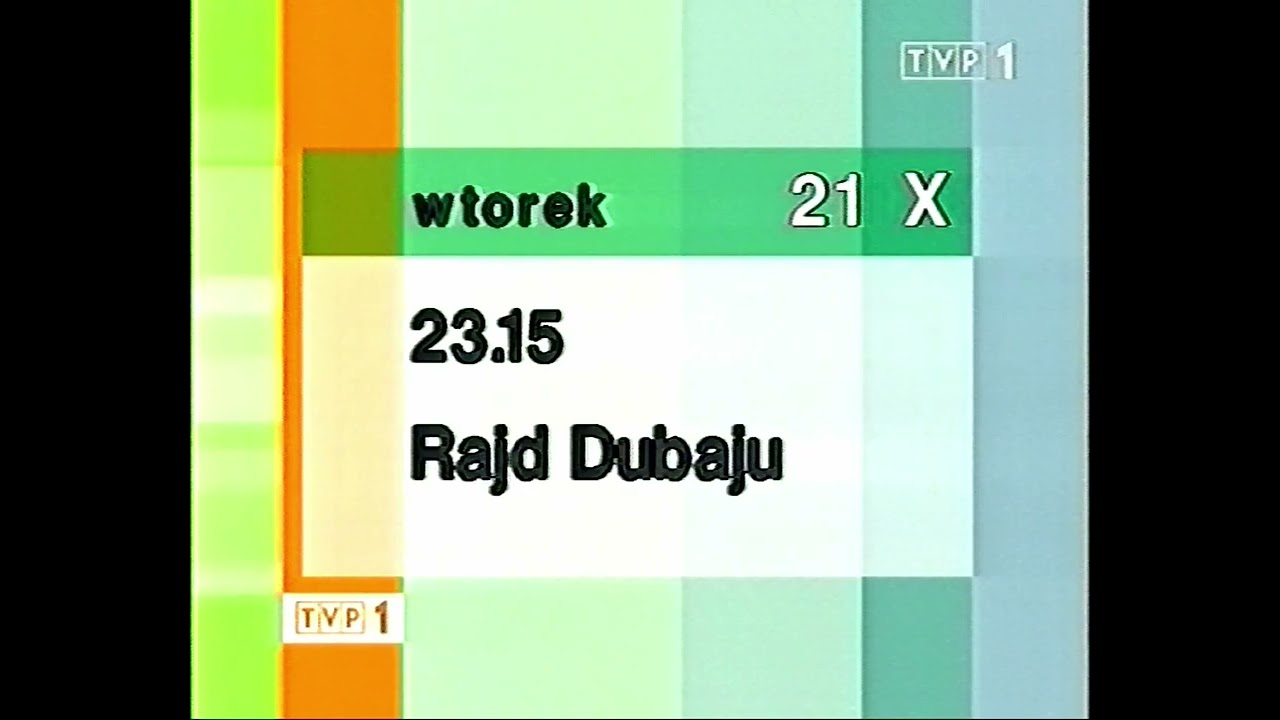 Jedynka - zakończenie programu 20.10.2003