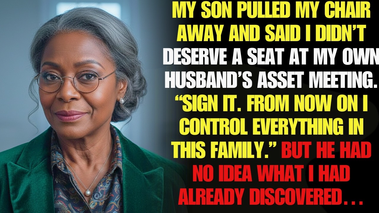 At The Asset Division Signing, My Son Thought He Could Control Me — But I Destroyed His Entire Plan