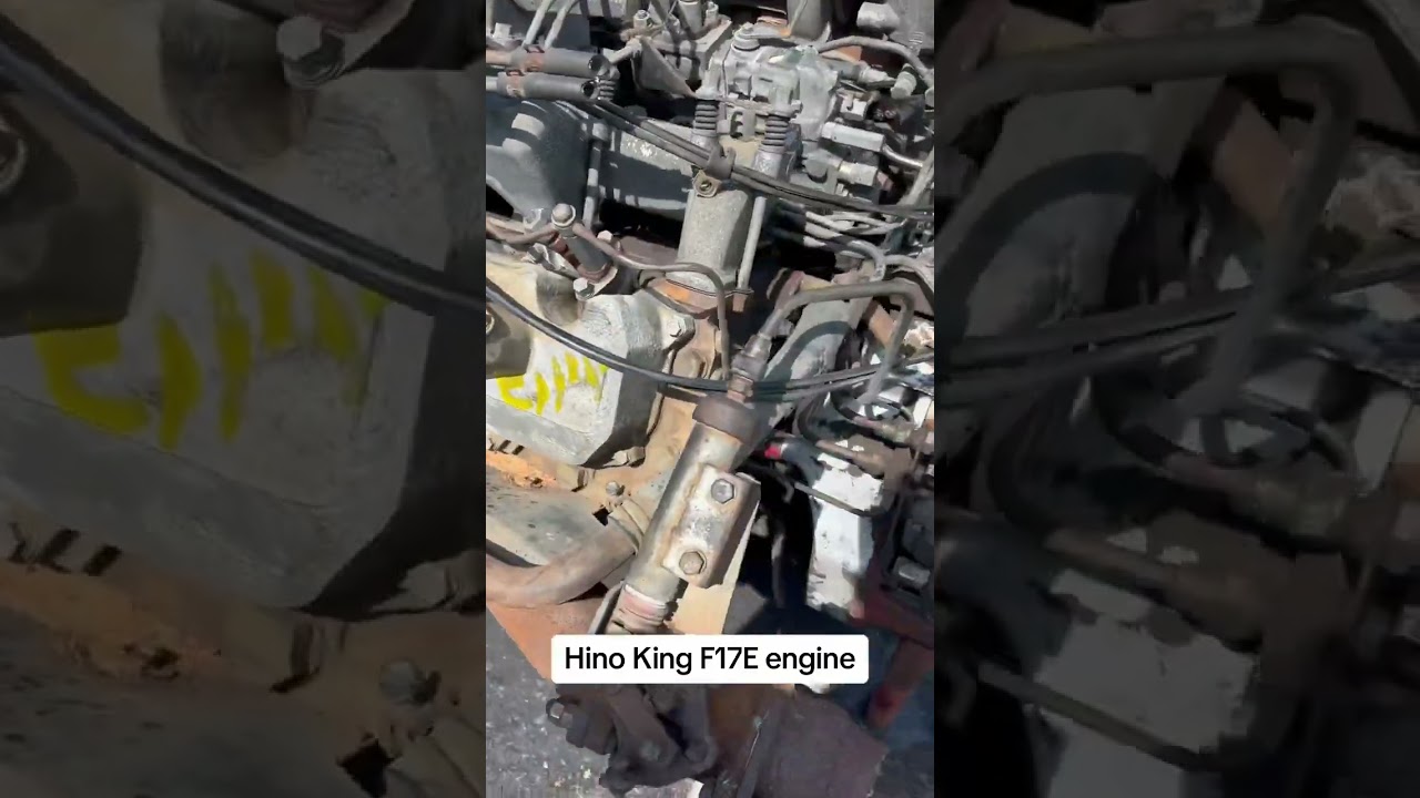 Hino King F17E engine. Japan import. #hino #truck #engine #automobile #mechanic #dieselengine