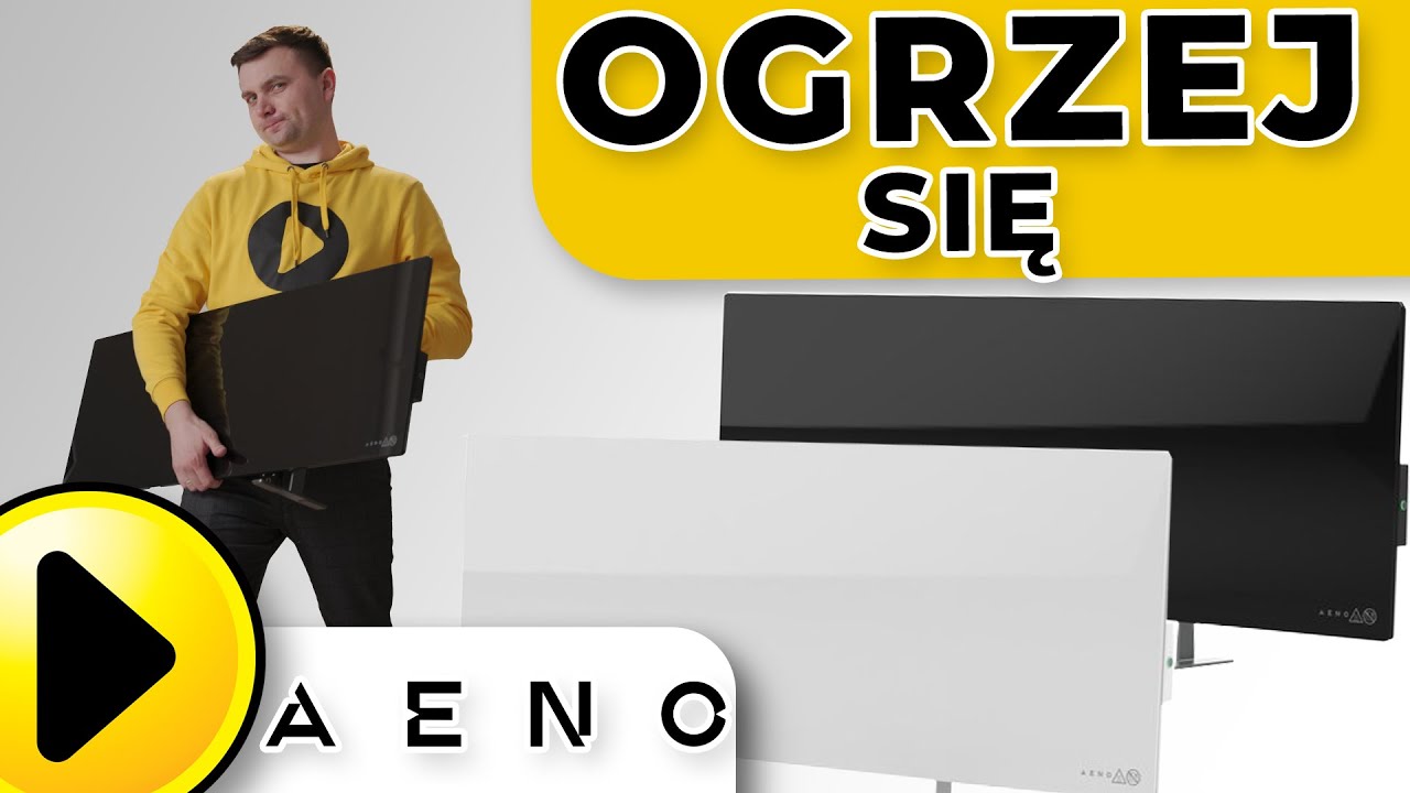 Poznaj grzejniki elektryczne AENO Premium Eko Smart | Wideoprezentacja