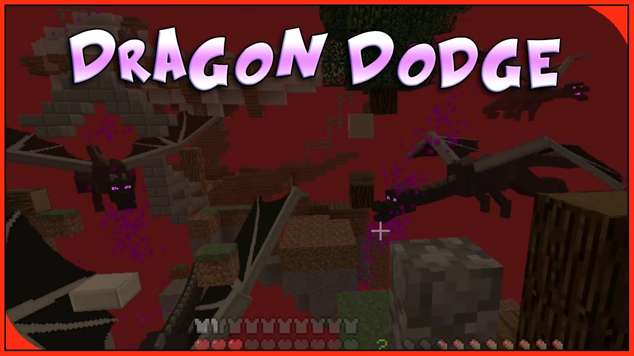Minecraft Xbox - Dragon Dodge - LionMaker and Minigod!