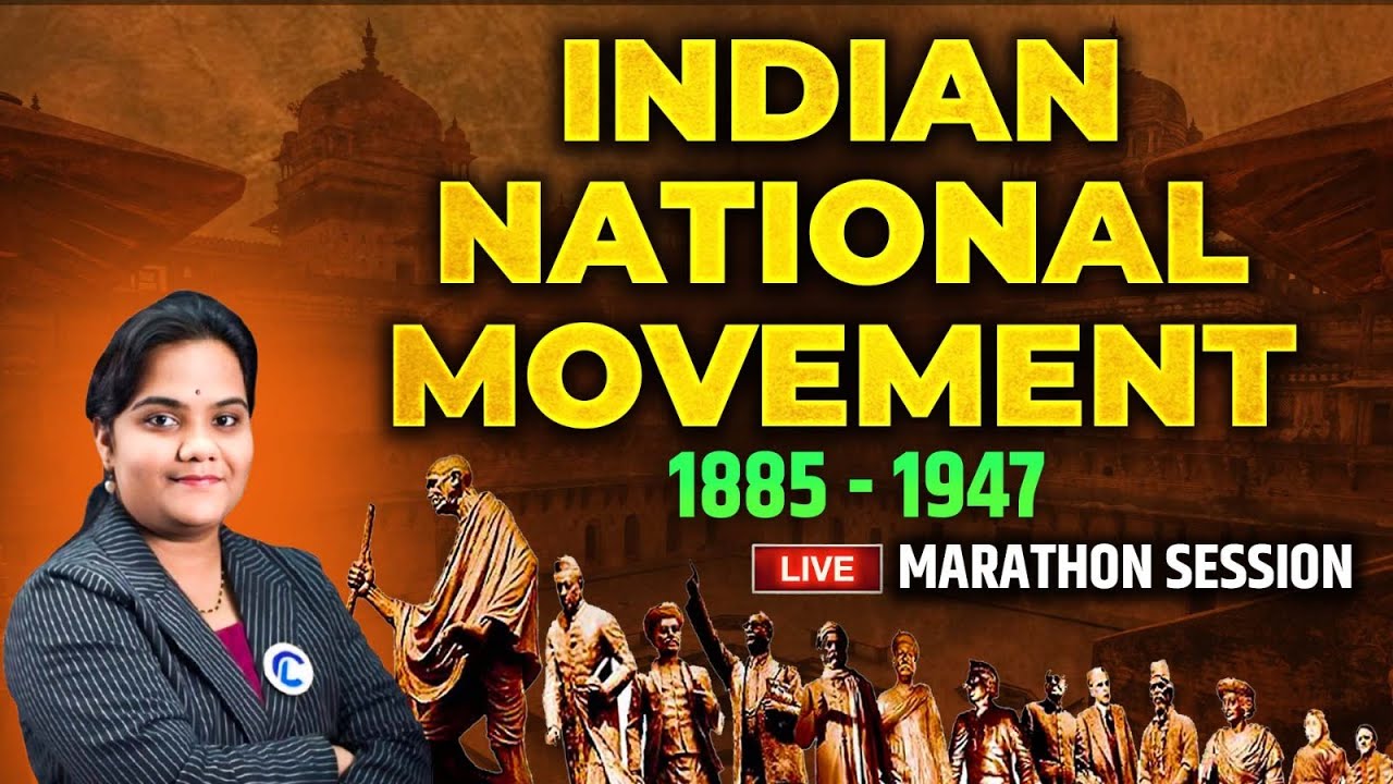 Indian national movement ( భారత జాతీయ ఉద్యమం ) 1857 to 1947 | Important Events | Modern History
