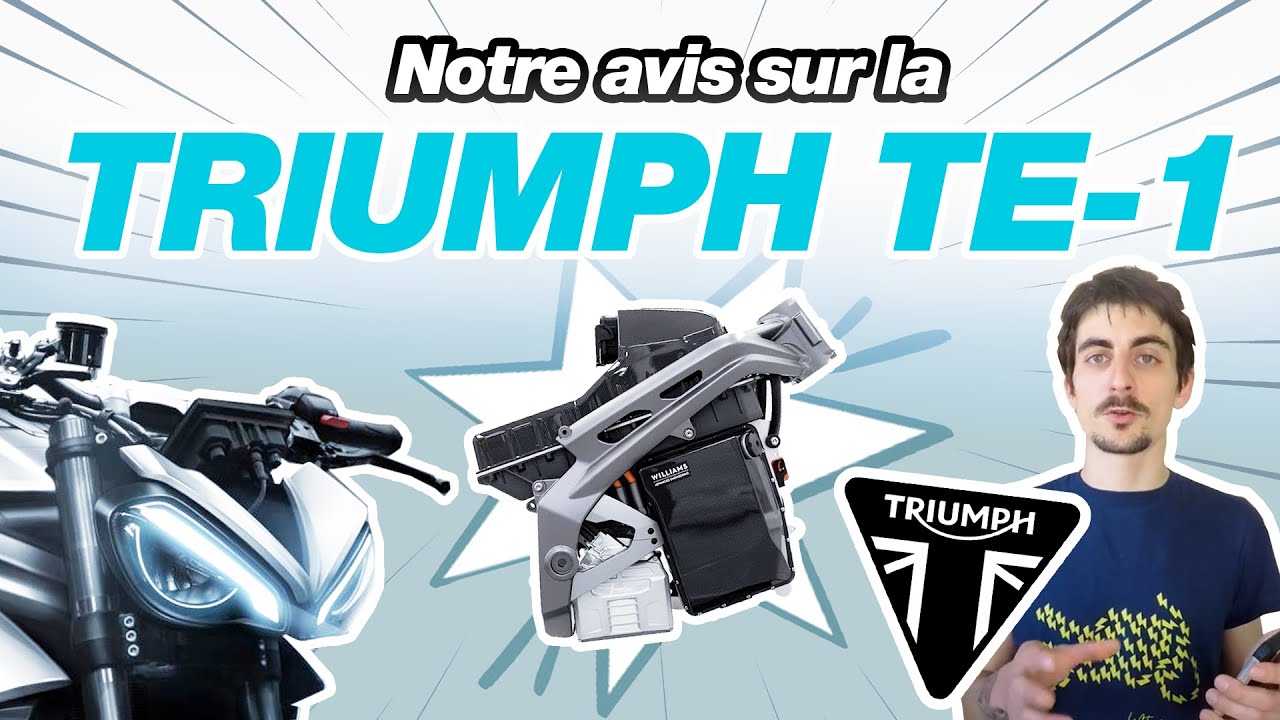 TE-1 la premi&egrave;re moto &eacute;lectrique de Triumph!