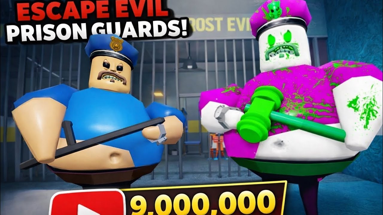 BARRY’S PRISON RUN! (OBBY) #roblox #scarryobby #obby 