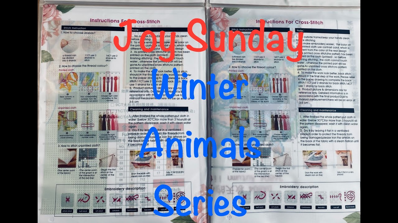 Joy Sunday Winter Animal Series continues ....