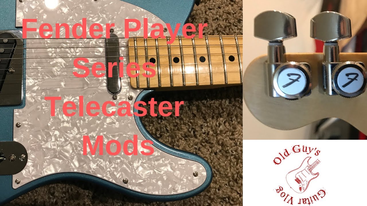 Fender Player Series Telecaster Mods