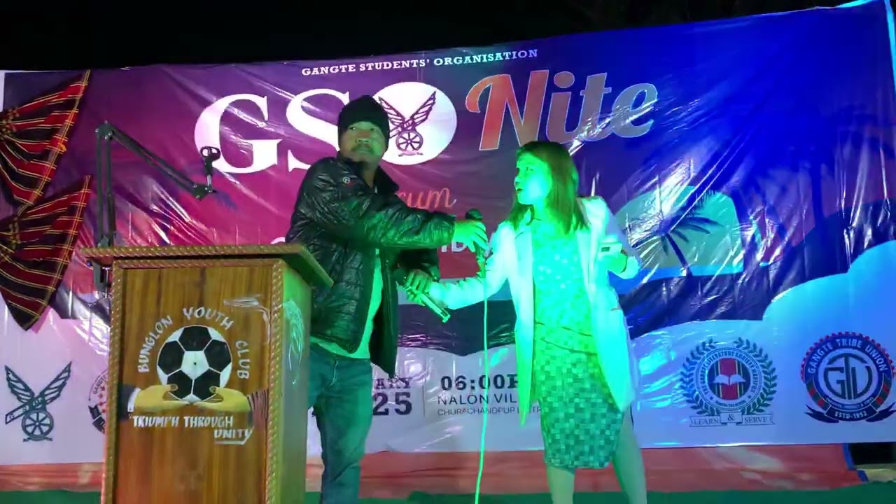 Mr Kailalmuon & Miss Julie Mawi Gangte (GSO) Musical Nite 2023
