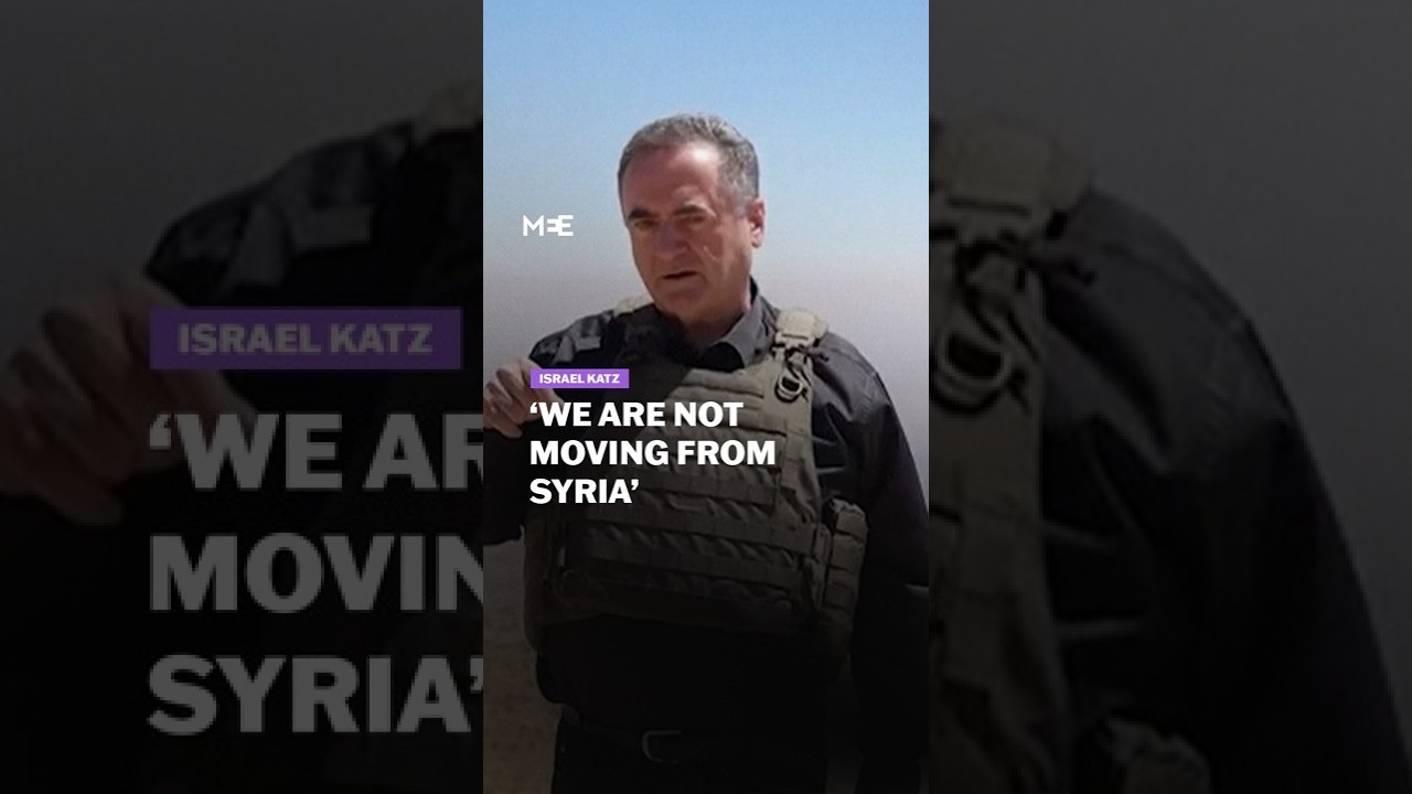 In message to Syria&rsquo;s president, Katz says Israeli forces &lsquo;not moving&rsquo; from Syria