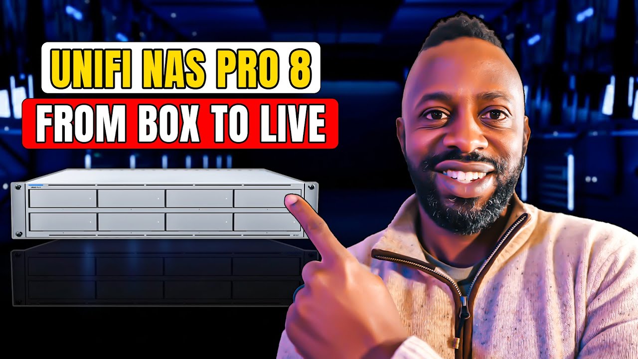UniFi NAS Pro 8 Installation Walkthrough