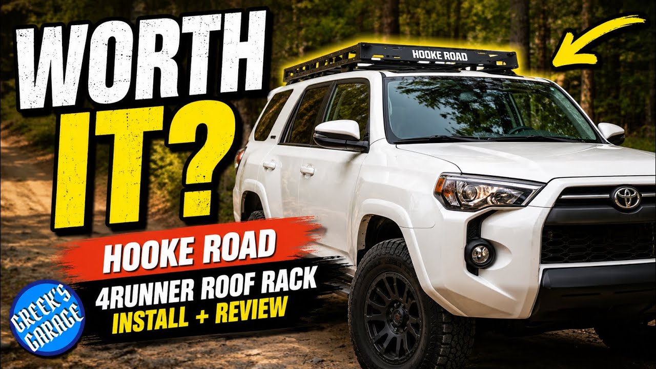 «Установка багажника на крышу Hooke Road | Модернизация 4Runner Overland — то, что вам нужно!»