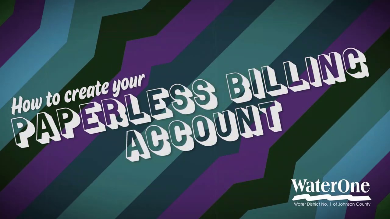 Create A Paperless Billing Account
