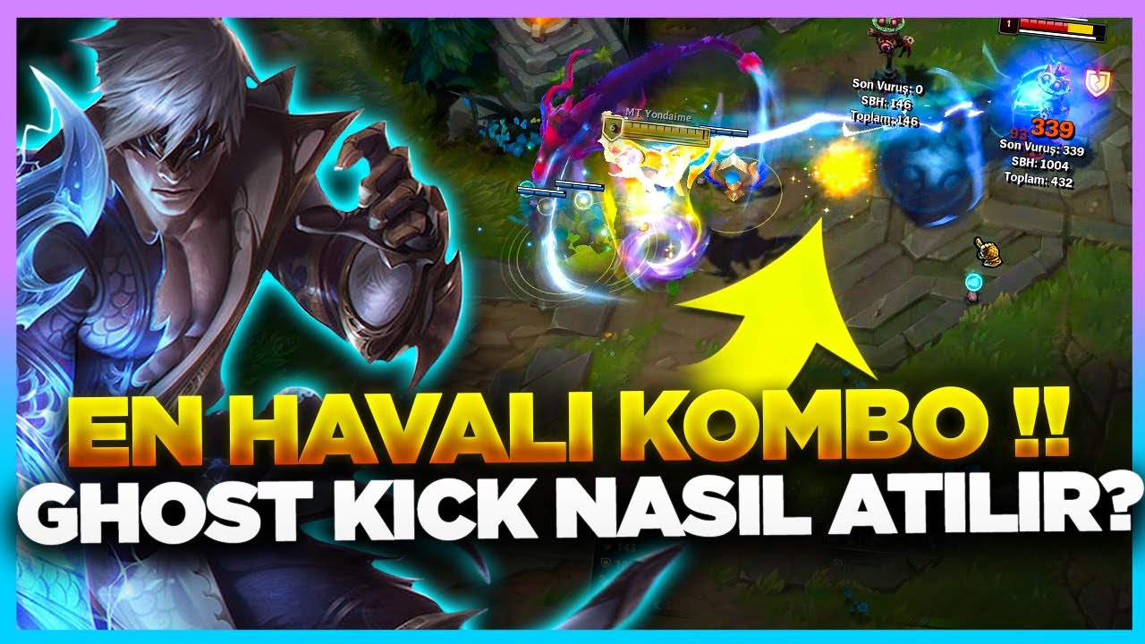 LEE SİN EN HAVALI KOMBOSU GHOST KİCK NASIL ATILIR ?! SAKIN KAÇIRMA | YONDAİME |