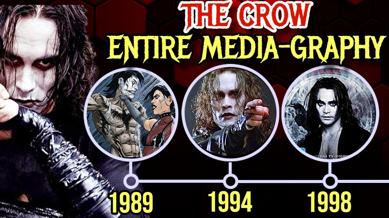 The Crow Origins - Entire Dark And Gritty Story Of This Anti-Hero From Comics, Movies, & TV Shows
