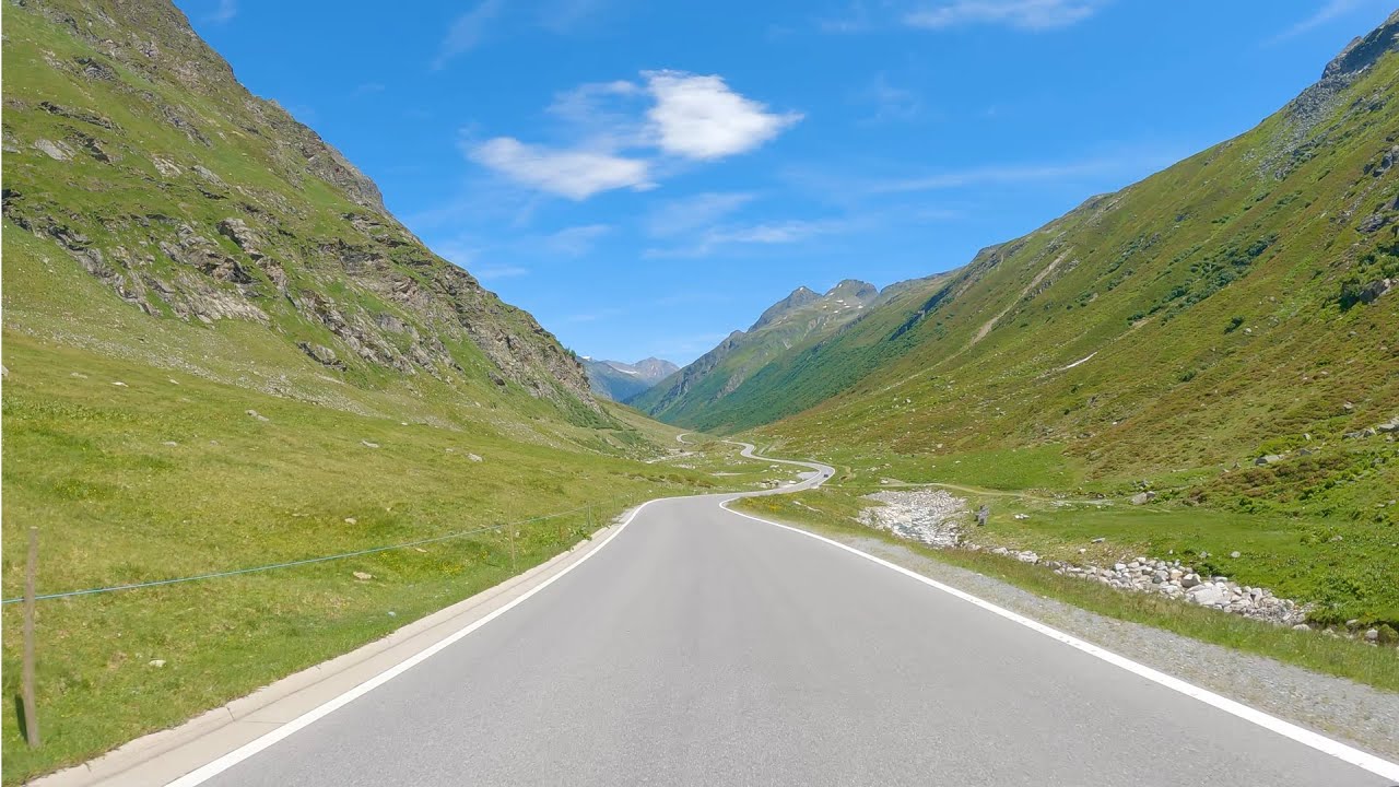 【4K】 Driving in Austria - Silvretta Stausee to Stausee Kops - Silvretta Hochalpenstraße