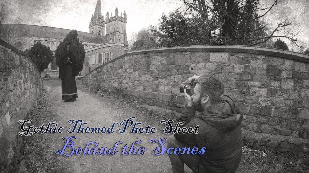 Gothic Themed Costume Photo Shoot Behind The Scenes - with a Sony a7ii