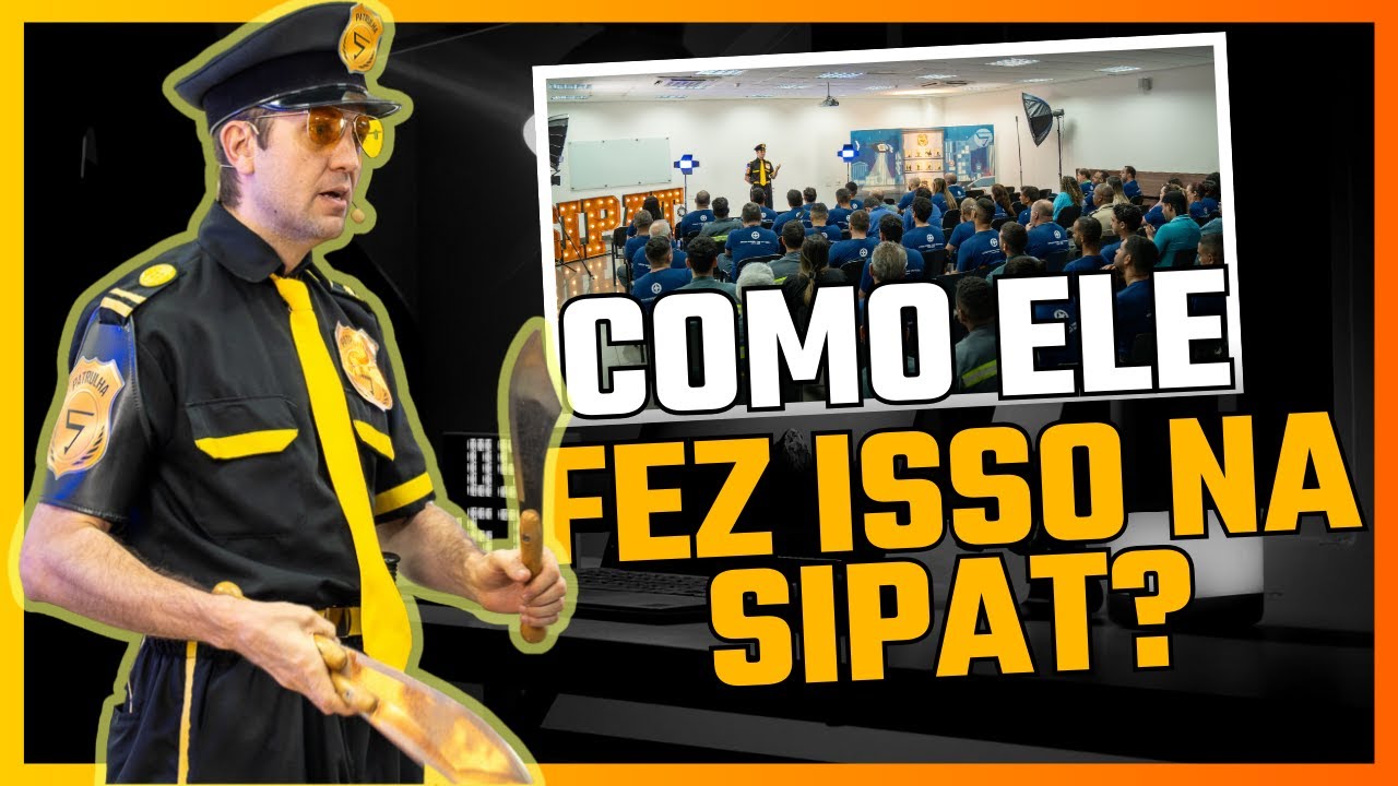 Palestra SIPAT Motivacional e Dinâmica: Prevenção de Acidentes em Cubatão