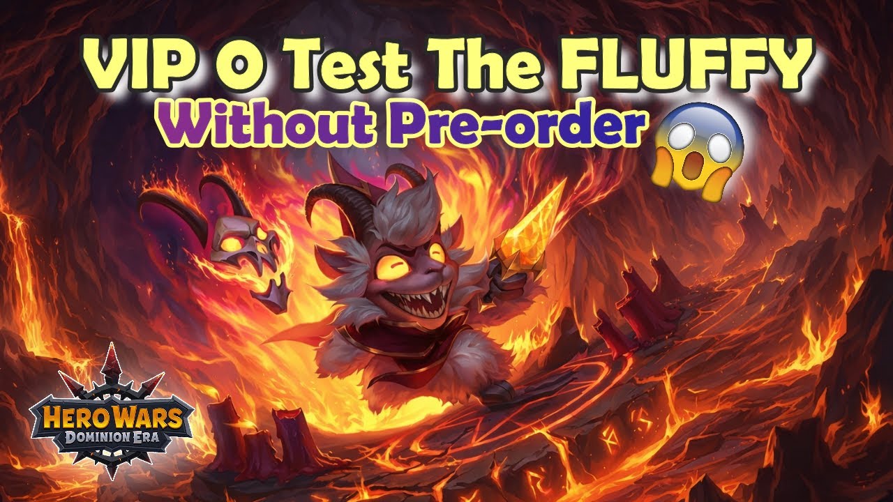 New Hero FLUFFY || Let's Test FLUFFY Without Pre-Order