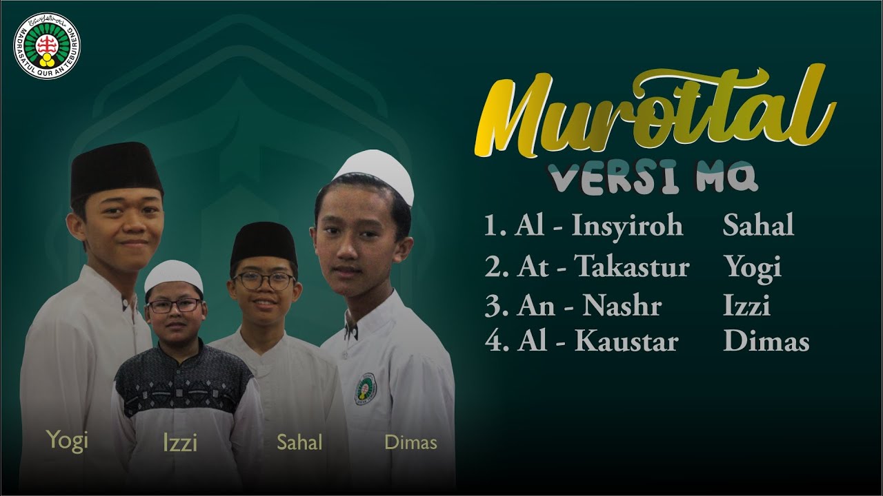 Murottal 4 Santri Bersuara Merdu