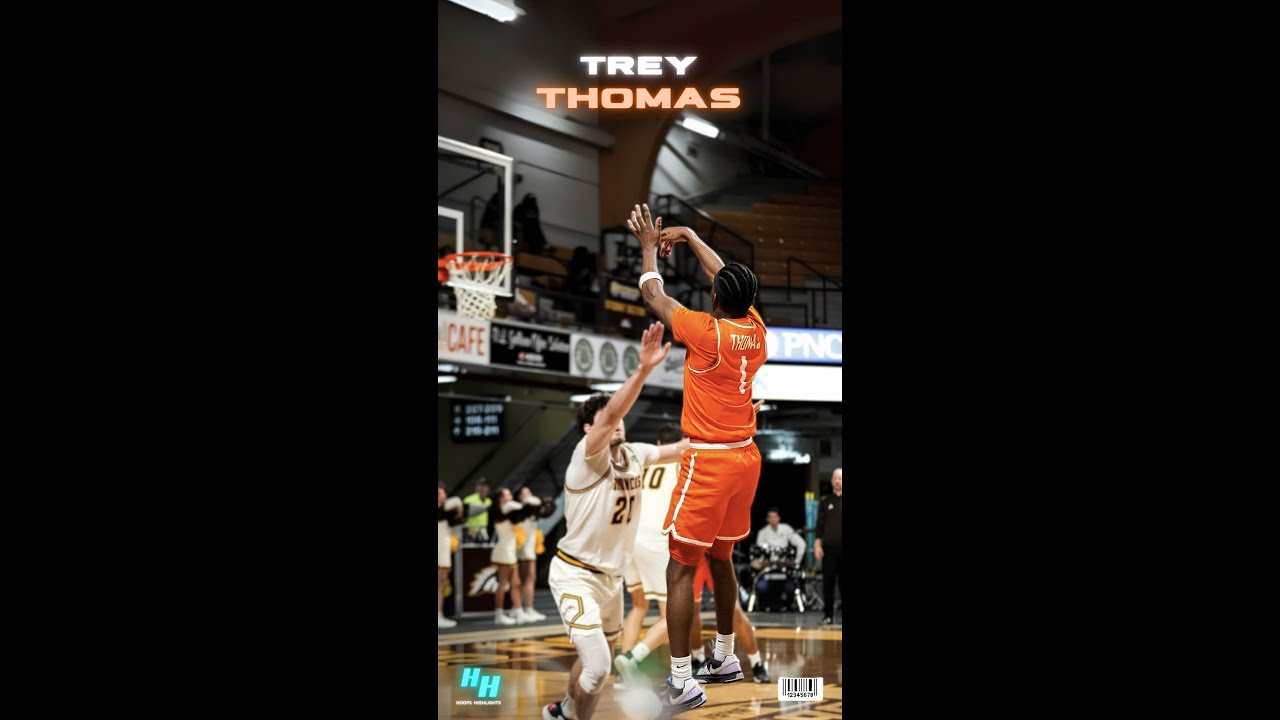 Trey Thomas Highlights 2023-25 || NCAA D1 - Mid American Conference,  Bowling Green State University