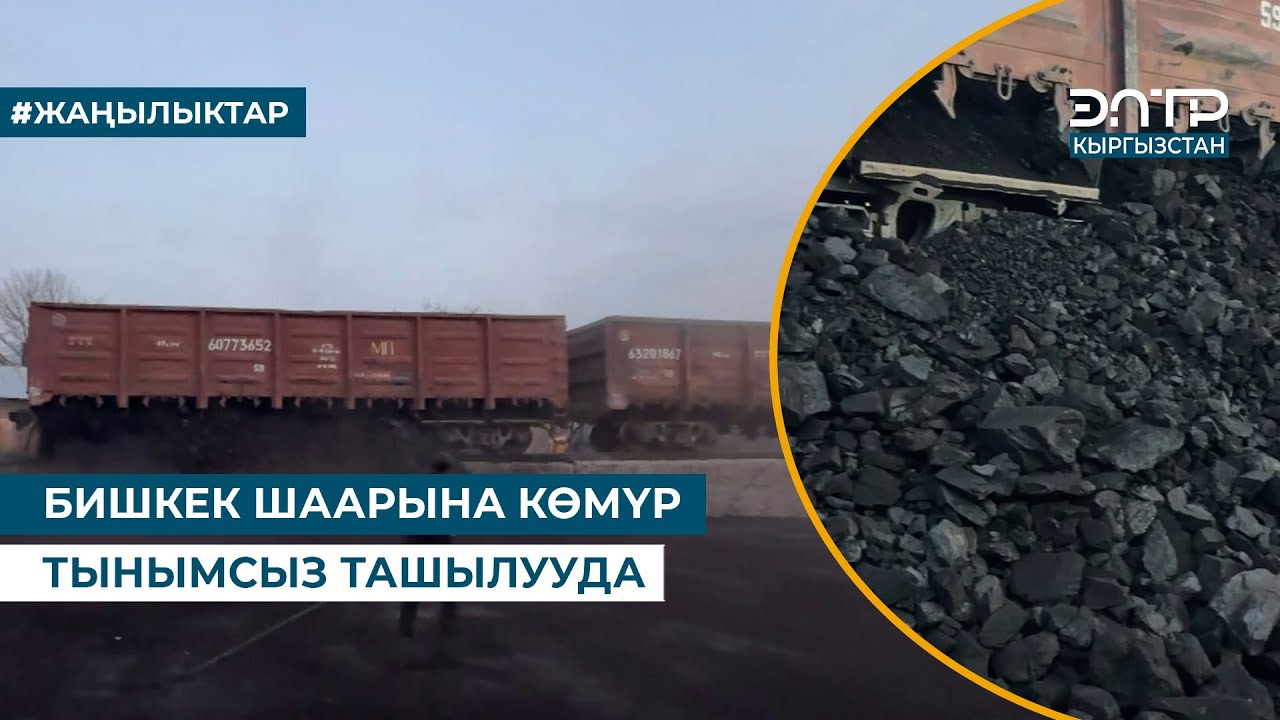 БИШКЕК ШААРЫНА КӨМҮР ТЫНЫМСЫЗ ТАШЫЛУУДА
