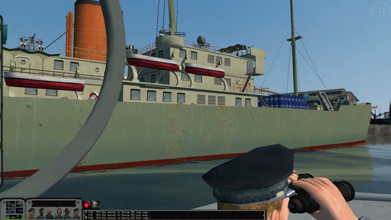 Patrol 002-01. Anchors Aweigh. / Silent Hunter 3, LSH3-2022