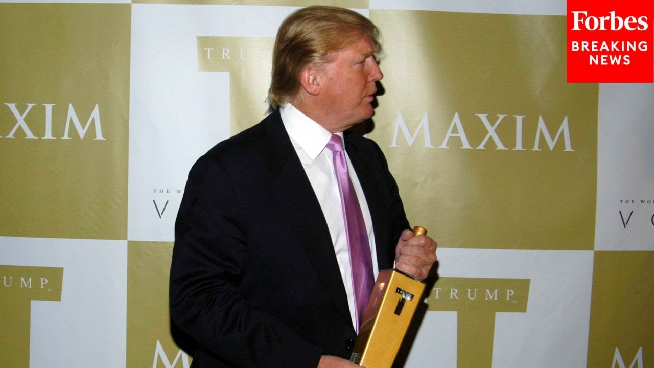 Forbes Reporter Warns Those Pre-Ordering Trump Vodka: 'You May Want To Just Hold Back'