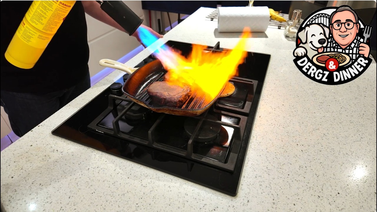 Steak Sous Vide, Waterbath, Cooked at home.