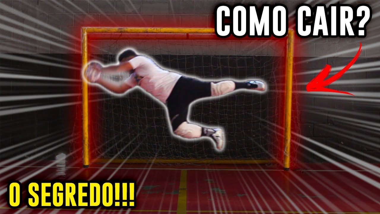 GOLEIRO | Como fazer QUEDA LATERAL? Aprenda o SEGREDO para pular certo!!