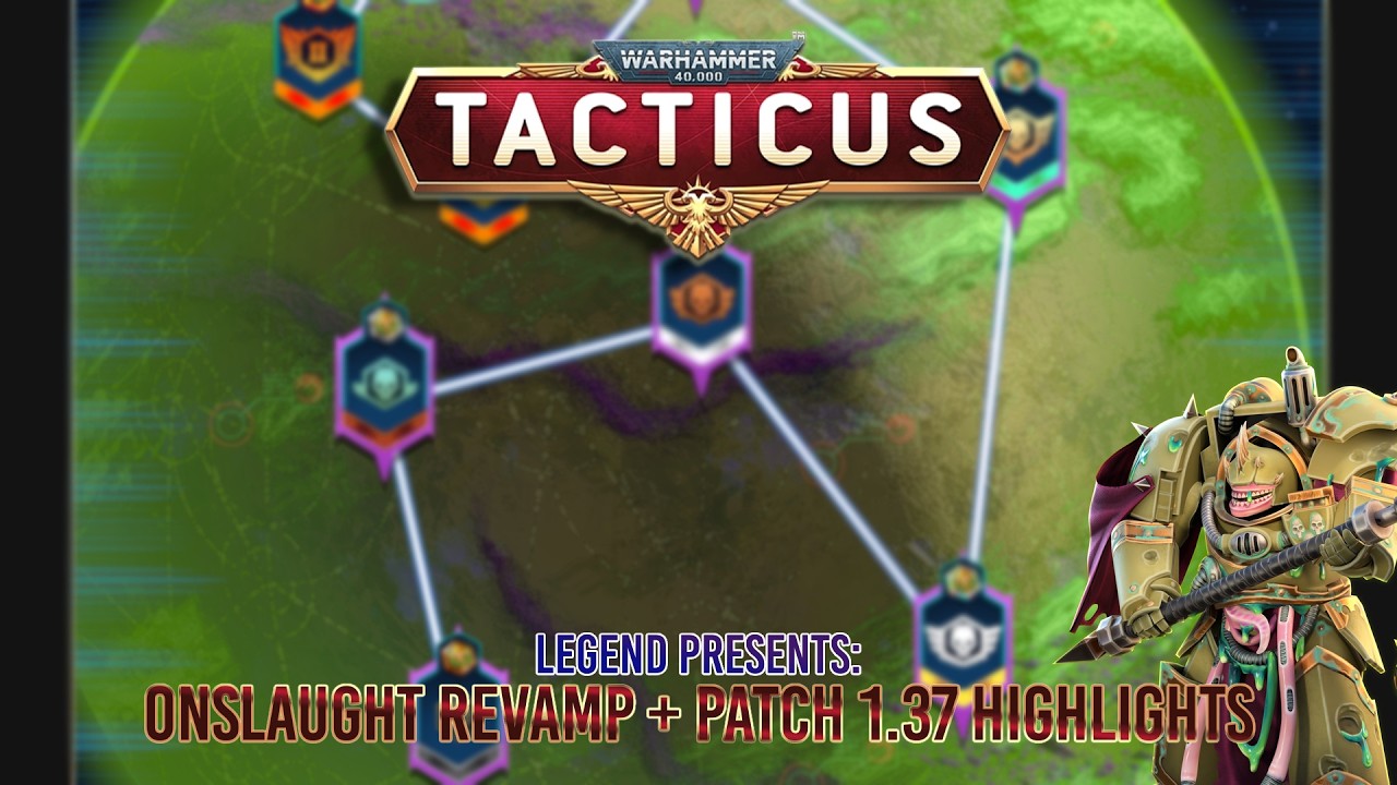 Onslaughts Revamp and Patch 1.37 Highlights | Warhammer 40K: Tacticus