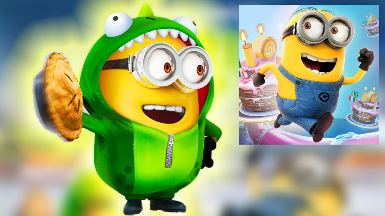 Dino Minion Costume Unlocked ! April Fool’s Day in Despicable Me Minion Rush