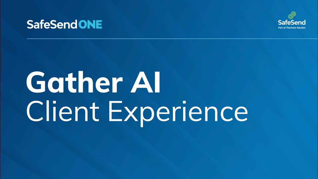 SafeSend Gather AI Client Experience Demo