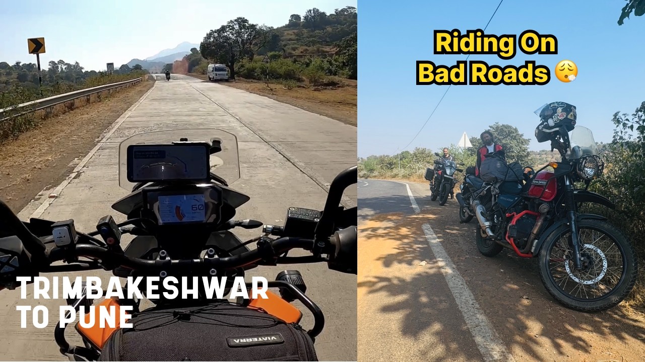 Google Maps Ne Dhokha De Diya 😐 | Trimbakeshwar to Pune | EP 02 | #motovlog #ktm390adventure