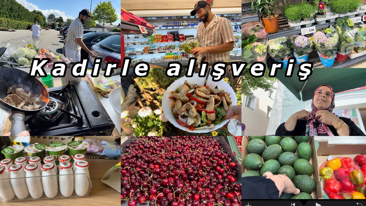 Alışveriş yaptık aç kalmasın halk/çok iş hal ettim yoğurt bile taptım bahceye gittim güneşi gördüm 🥰