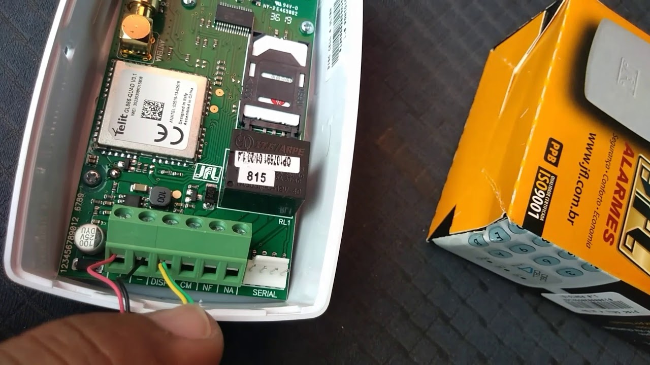 Discadora com chip de celular