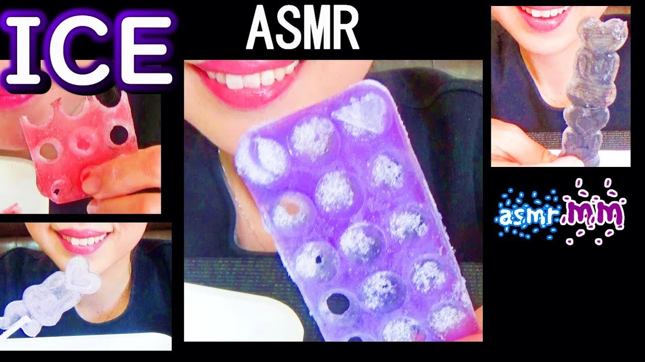 ASMR ICE eating sounds hard ice no talking mukbang 氷を食べる音 咀嚼音 吃播 먹방 音フェチ crunchy無言 #asmrice #asmr氷