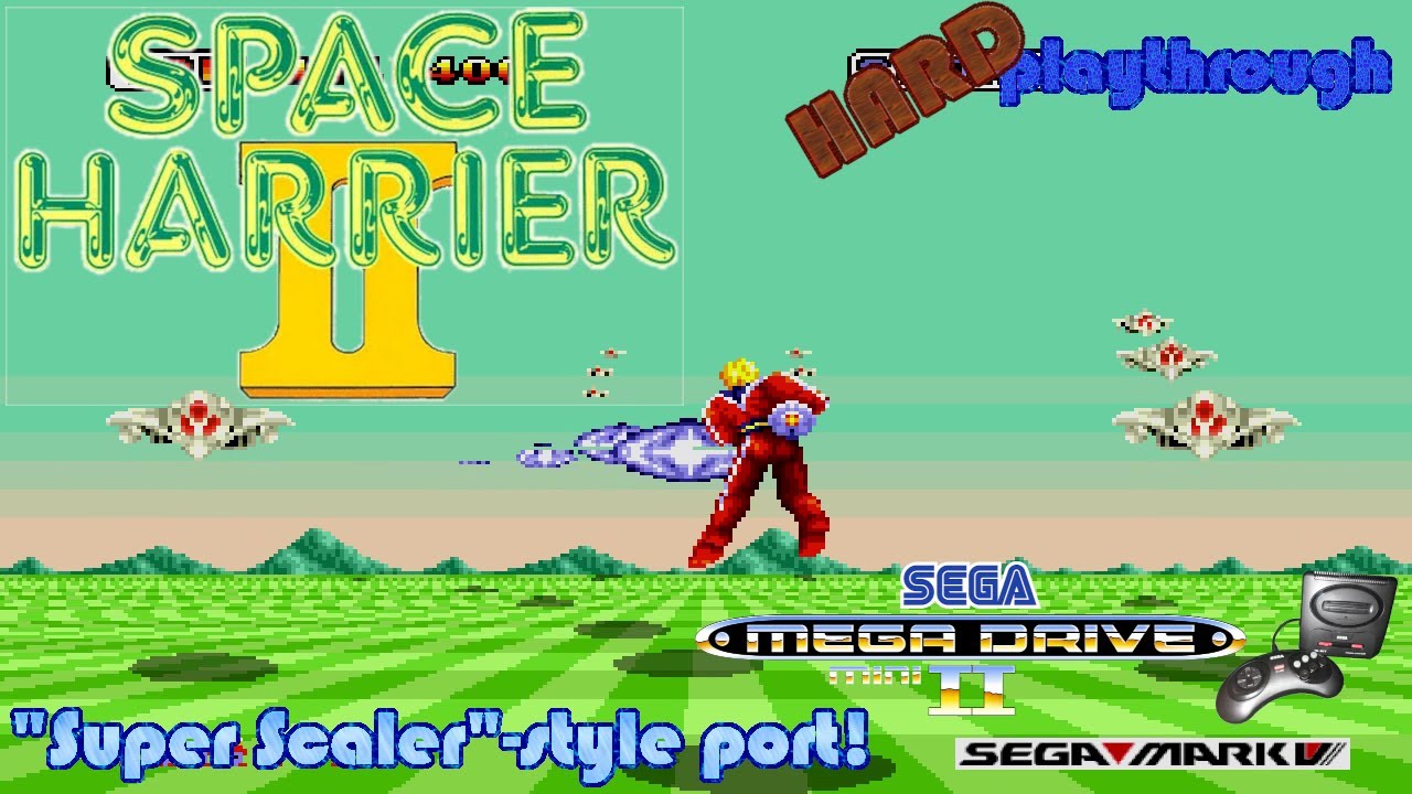 [SEGA Mega Drive Mini 2] Space Harrier II - New 