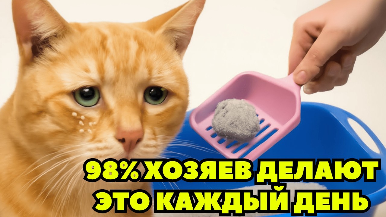 Прекратите совершать ЭТИ ошибки с кошачьим лотком – это причиняет вашей кошке вред.