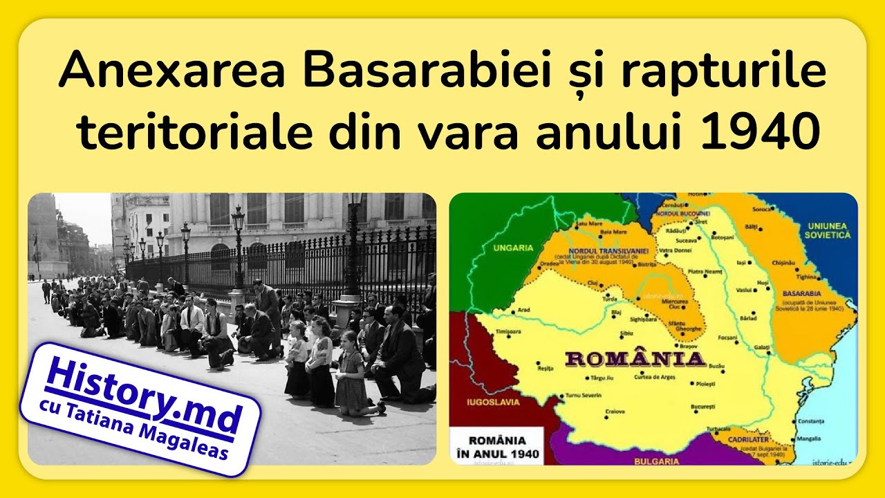 Anexarea Basarabiei și rapturile teritoriale din vara anului 1940