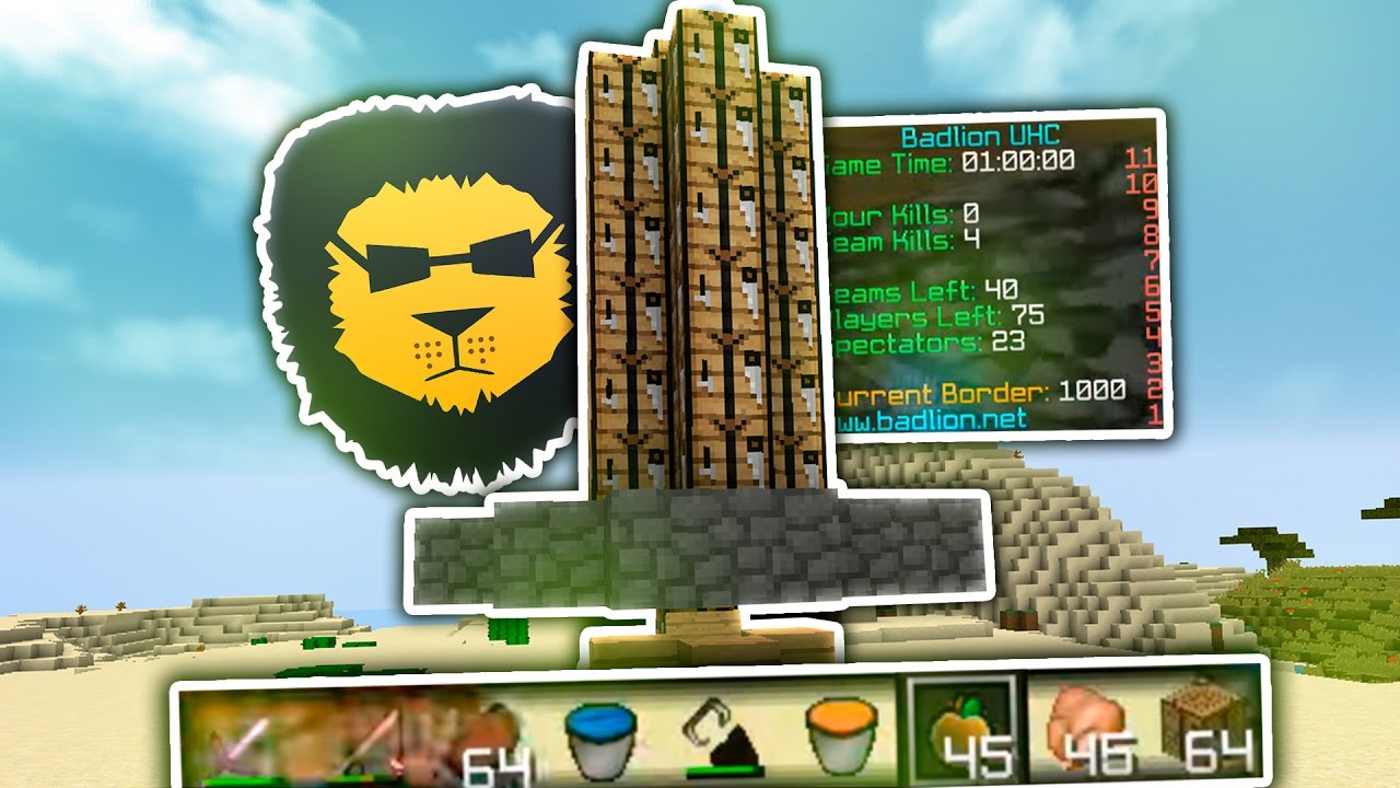 BEST TRAP IN BORDER EVER | UHC Highlight (UHC Badlion WIN)