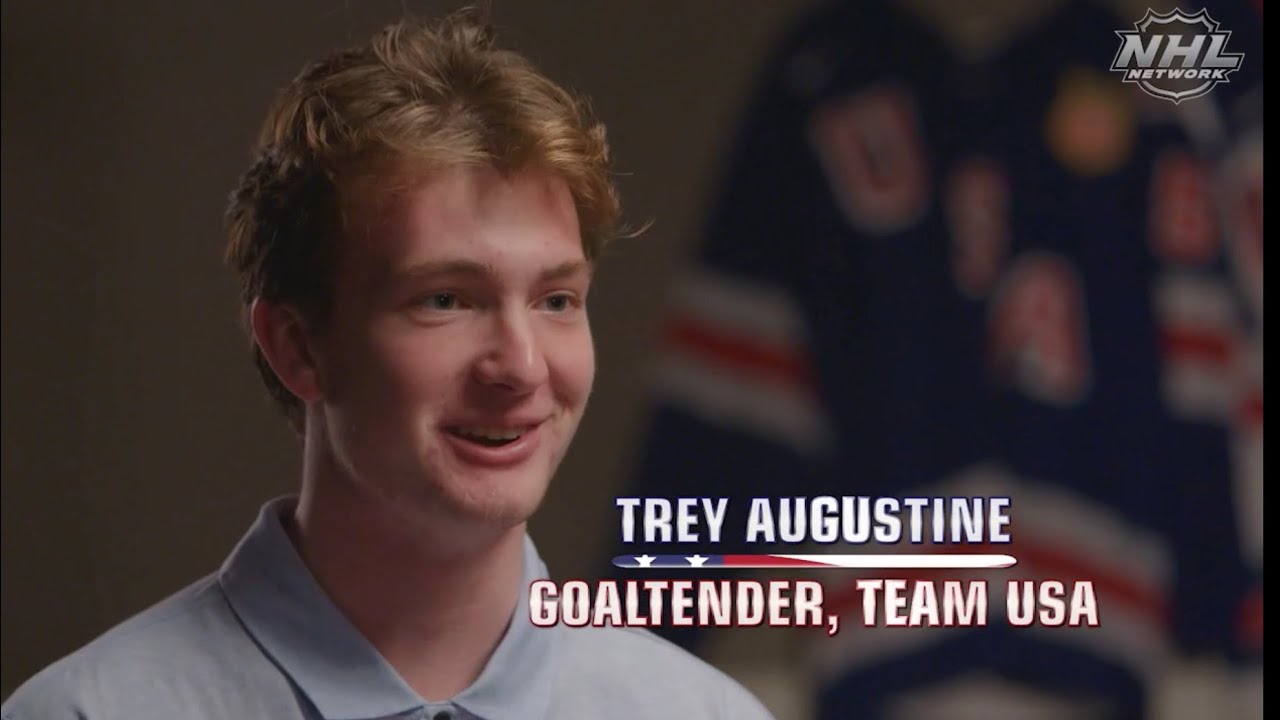 Trey Augustine discusses USA Hockey career with Jon Morosi