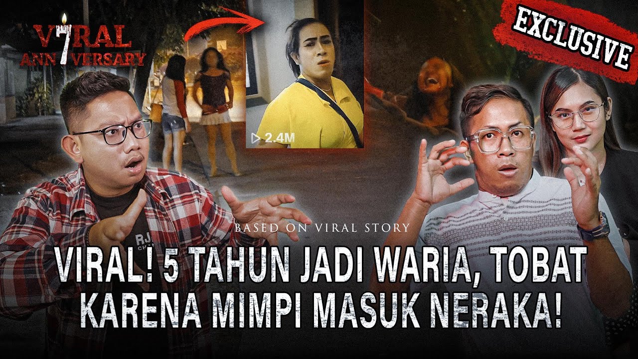 JADI WARIA CUMA DIBAYAR 7RIBU?? KISAH KELAM YANTO JD WARIA TOBAT KARENA MIMPI MASUK NERAKA #OMMAMAT