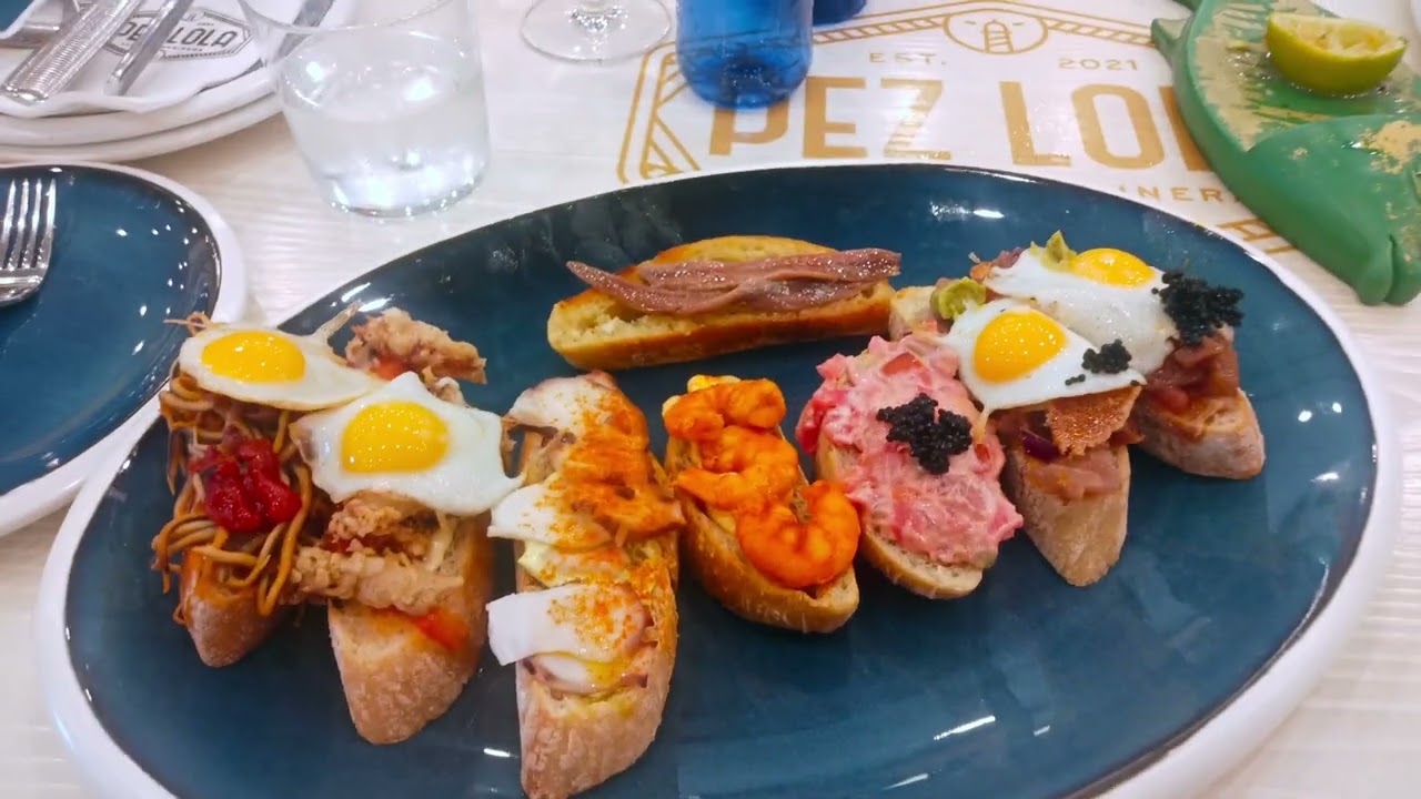 Pyszne Tapas i Burgery w Maladze: Pez Lola  -KO