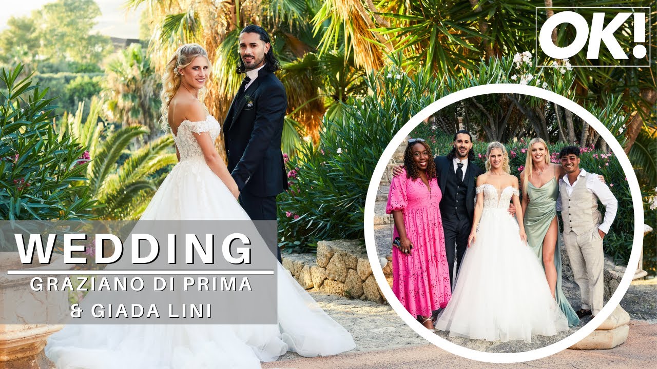 Inside Strictly Come Dancing's Graziano Di Prima and Giada Lini's beautiful Sicilian wedding day