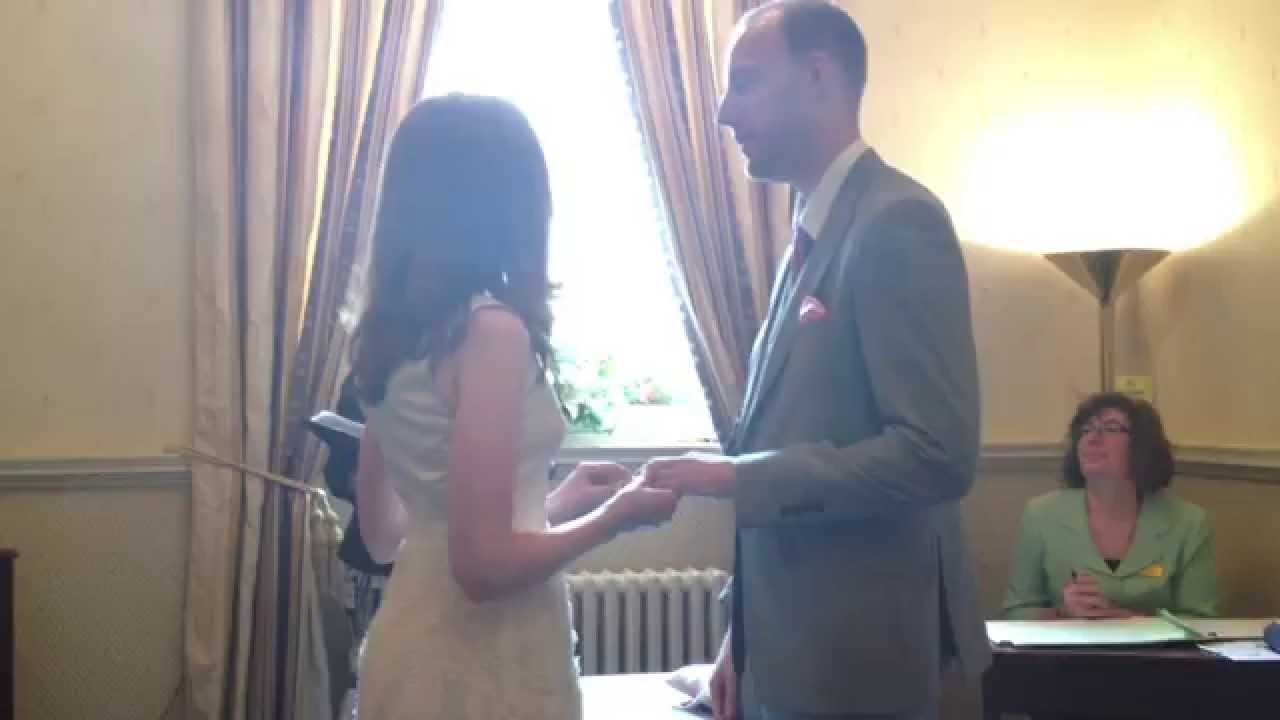 Renee and David's UK Wedding Ceremony