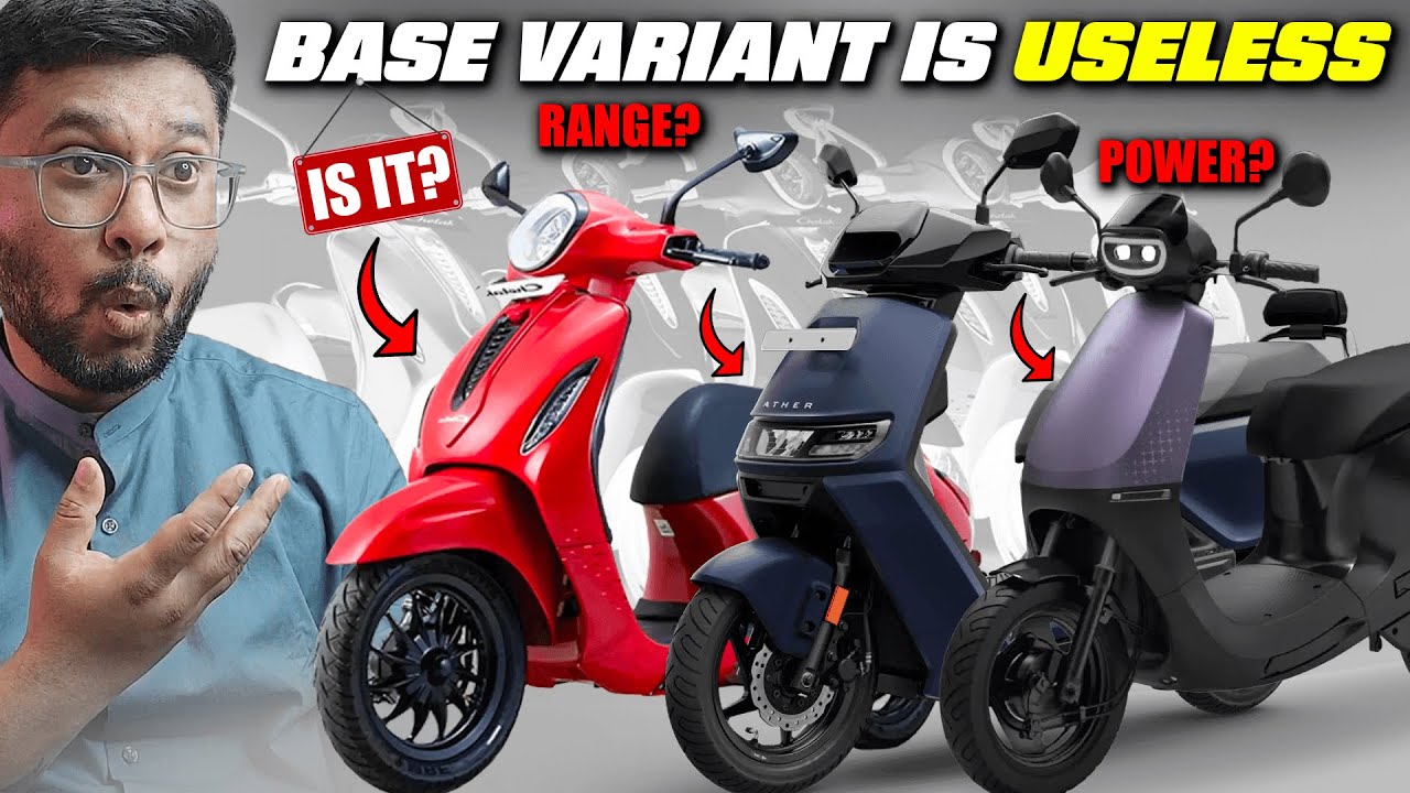 DONT BUY These Electric Scooter VARIANT ! BIG MISTAKE⚠️ ! Bajaj Chetak, TVS IQube, RIZTA