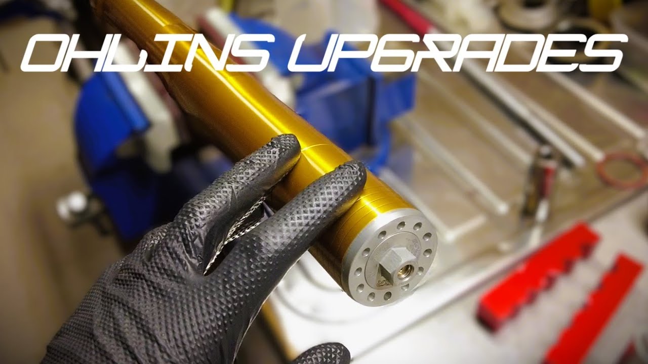 Upgrading OHLINS. Modifying and fitting OHLINS FKR cartridges. Honda '24 Fireblade Superstock Build