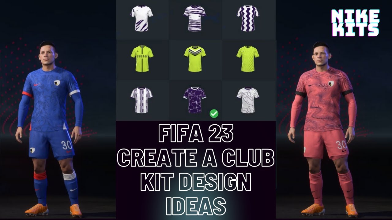 FIFA 23 Create A Club Kit Ideas [Part 1 Nike]