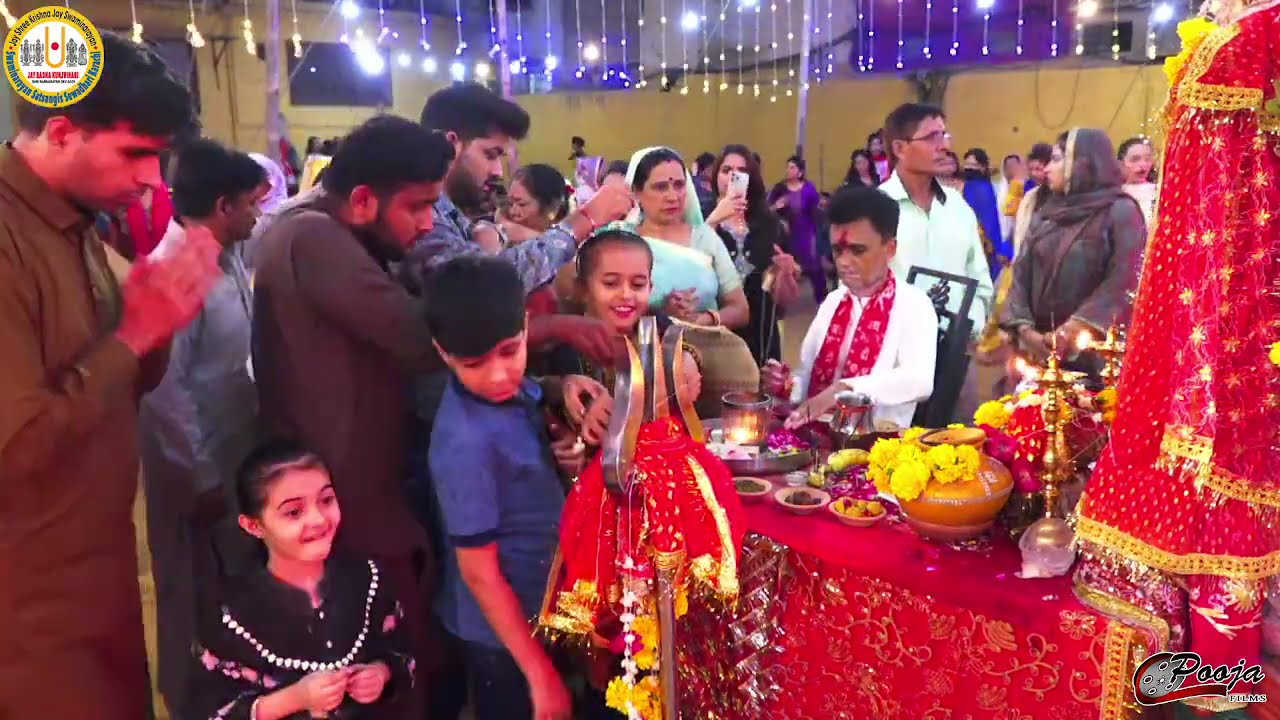 NAVRATI  AND RAMLILA DAY 5TH 2024 SHREE SWAMI NARAYAN TEMPLE KARACHI