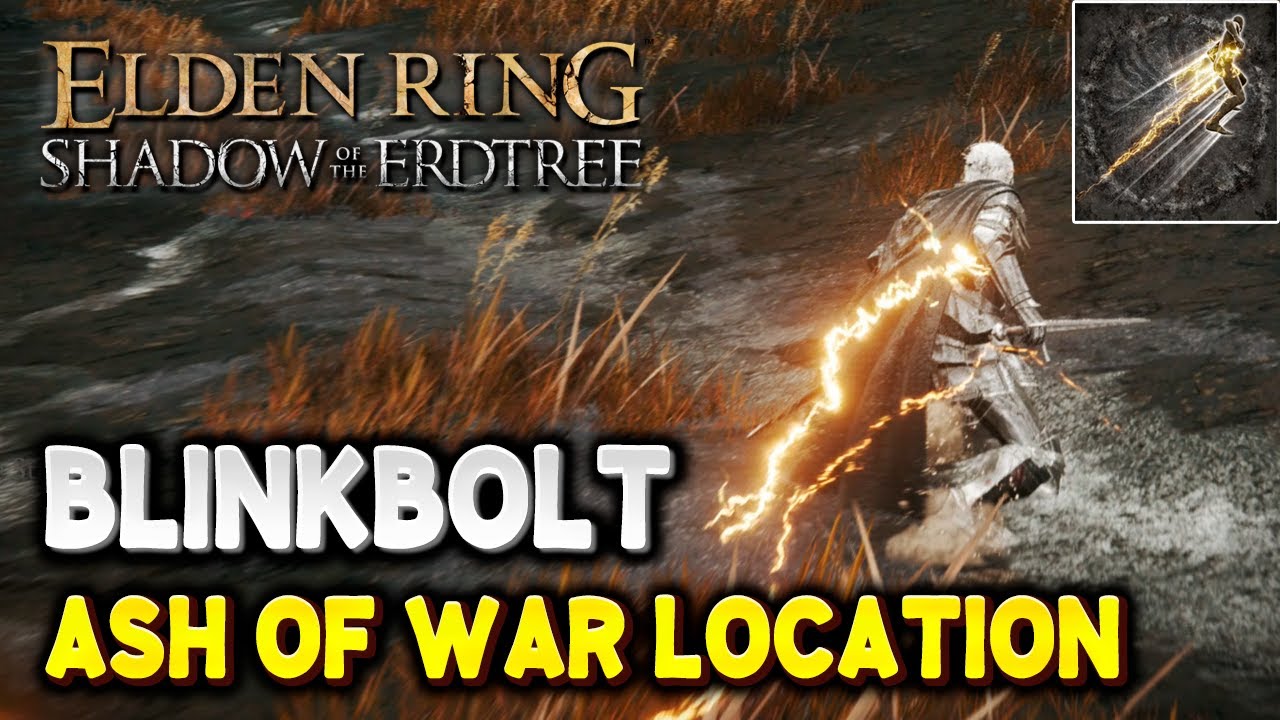 Elden Ring BLINKBOLT Ash of War Location (Lightning Dodge Skill) | Shadow of the Erdtree DLC