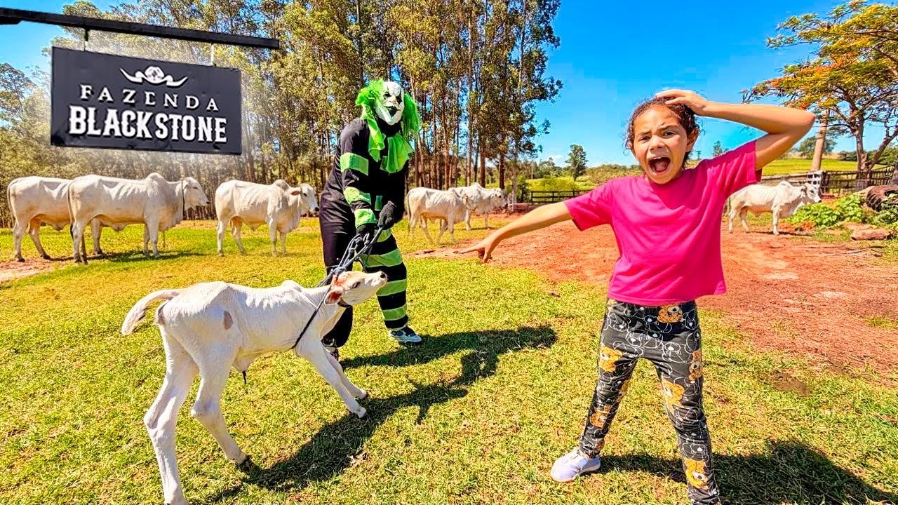 O CORINGA ROUBOU O BEZERRO DO TIO RENATO * Fazenda Blackstone *